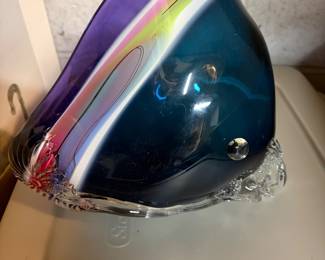 D'LUNA ART GLASS BOWL