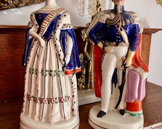 Staffordshire Queen Victoria and Prince Albert