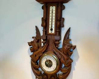 Renaissance revival barometer
