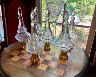 Newel post finials