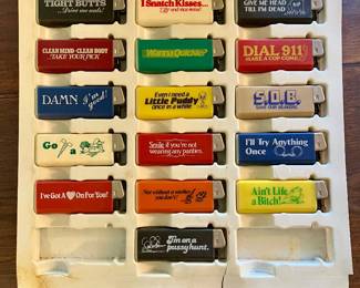 Vintage novelty lighters
