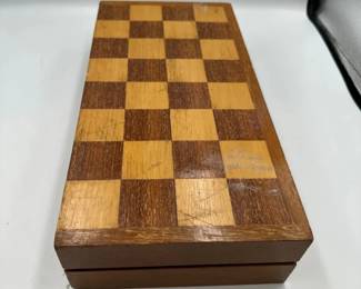 Chess Set Carved Resin
