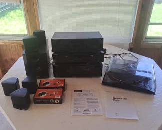 Lot Of Stereo Equipment