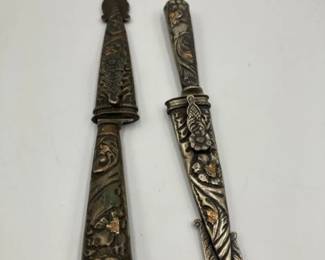 Vintage Mother Of Pearl Handle Knives  More