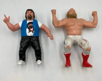 WWF Superstars Captain Lou Albano, Big John Studd