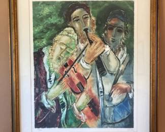 Reuven Rubin Framed Print