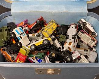 Mystery Lot Of Case Of Vintage Hot Wheels And Other Cars