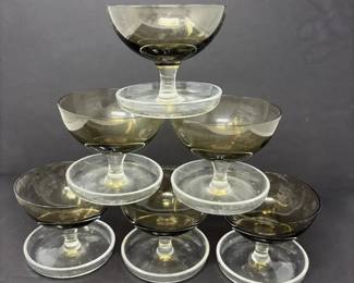 MCM Champagne Dessert Glasses