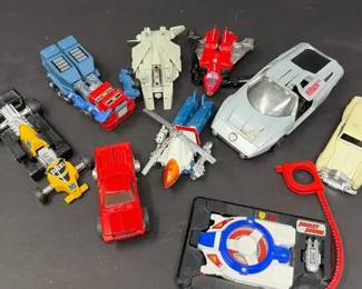 Mixed Diecast Transformers  Vehicle Toy Lot