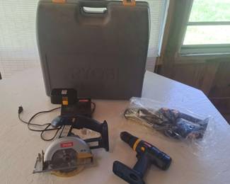 Lot Of Ryobi Power Tools