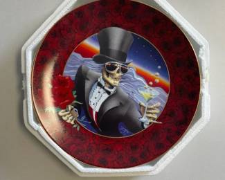 Grateful Dead collector plate One More Saturday Night Stanley Mouse