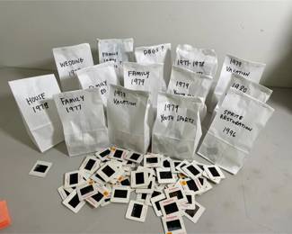 1970s and 1980s Family 35mm Slides