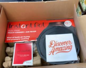 Brand New Instant Pot, Basket And Sterlite Shelf