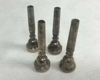 Trumpet Mouthpieces 4 Total 3c, 3c, 1c, Schilke 14A4A