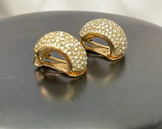 Vintage Dior 1950 Or 1960 Clip Earrings