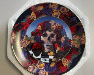 Grateful Dead collector plate Timeless Stanley Mouse