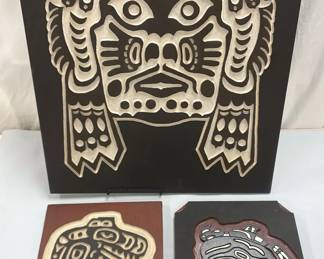 NonIndigenous Canadian Artist CB Greul Carvings Design