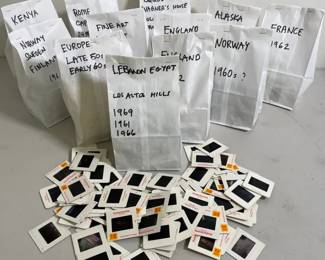 1960s Europe and Africa Travel 35mm Slides