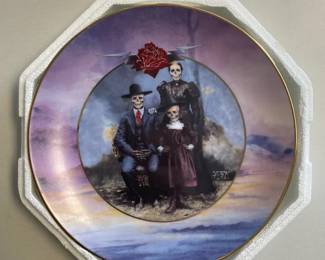 Grateful Dead collector plate Grateful Dead Family Album Stanley Mouse