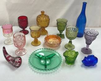 Vibant Color Glass Collection Carnaval Glass And More
