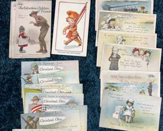 WWI Propaganda, Pride and Personal Postcards