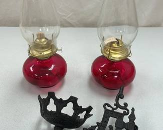 Reproduction Kerosene Lamps And Victorian Wall Mount