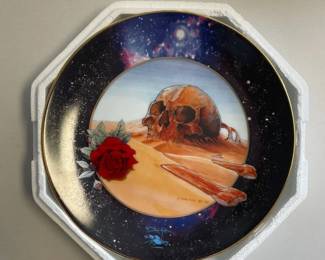 Grateful Dead collector plate Europe 81 Stanley Mouse