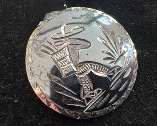 Sterling Silver Brooch