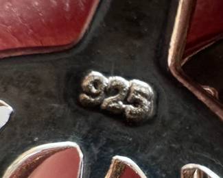 Sterling Silver Penguins Pendant