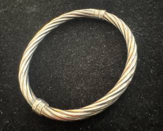 Sterling Silver Clasp Bangle