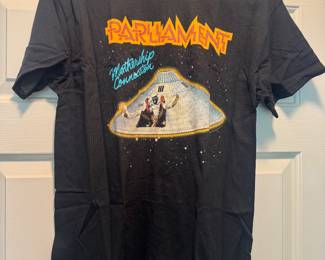 Gildan Black Parliament Mothership Connection T-shirt Size M