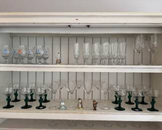 Large Collection of Kitchen Glasses