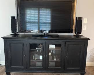 Ethan Allen 4 Door Console (73"W x 20"D x 36-1/2"H)