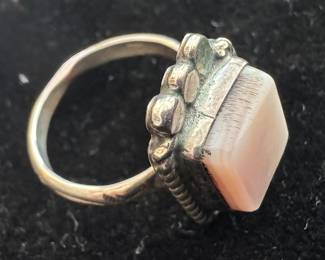 Acoma Sterling Silver Ring