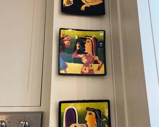 Mary Naylor wall plates