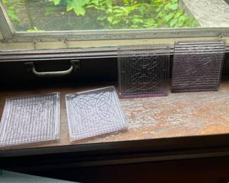 Several Luxfer Prism tiles-FLW