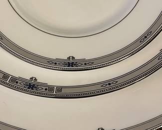 Wedgwood "Amherst" china - polished art deco style for your table