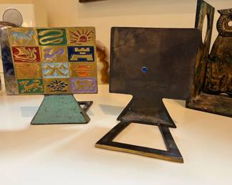 enameled copper art pieces