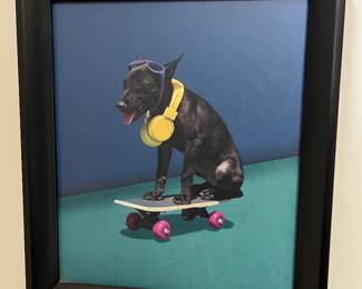 contemporary dog art