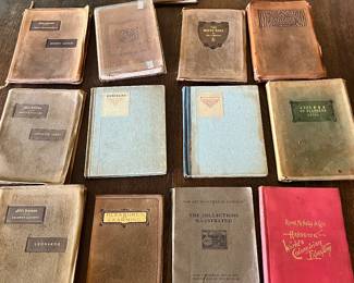 several antique books - Elbert Hubbard Roycroft Press, Columbian Exposition, etc