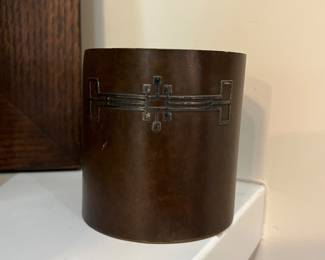 antique Heinz crafts sterling on bronze