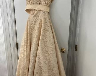antique lace dress