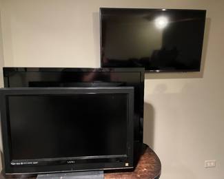 several tvs