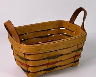 105 longabergerhandwovenbasketcsjsigned