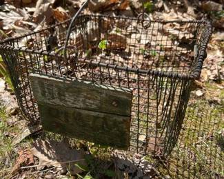 267 vintagemetalwirebasket