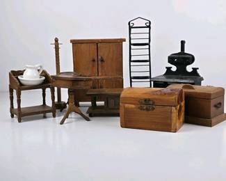 057 vintagedollhouseminiaturefurniturese