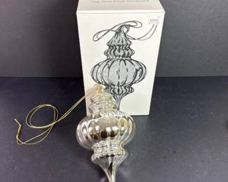 069 opticmercuryglassteardropfinialorn