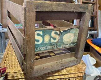 250 vintagesosbrandwoodencantaloupecr