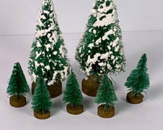 094 sevenminiaturebottlebrushchristmast