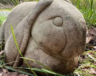 278 concretelopearedrabbitgardenstatue